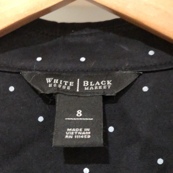 White House Black Market Polka dot Midi Dress - Picture 2 of 14